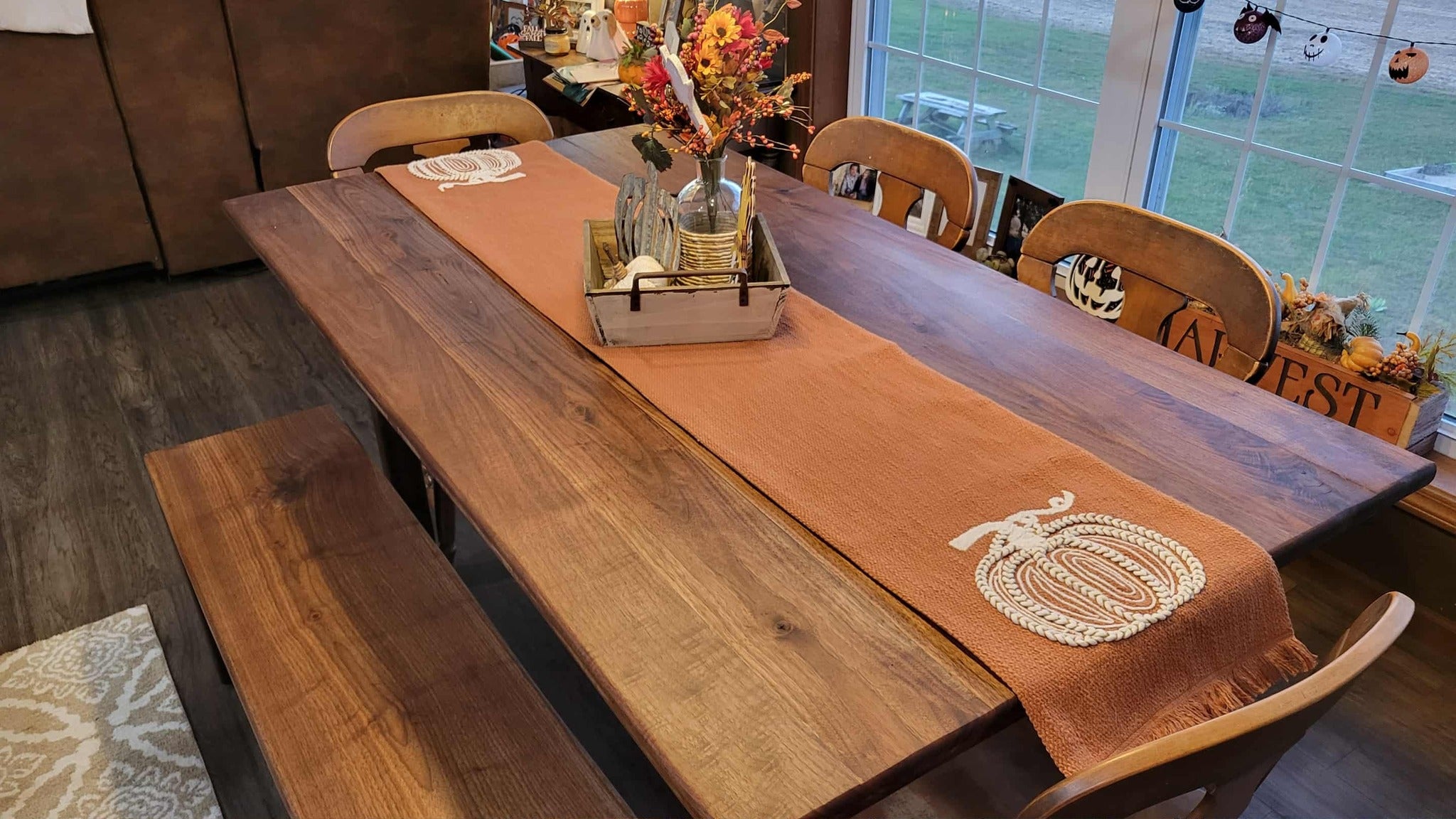 Farmhouse Table w/ bench