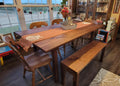 Farmhouse Table w/ bench