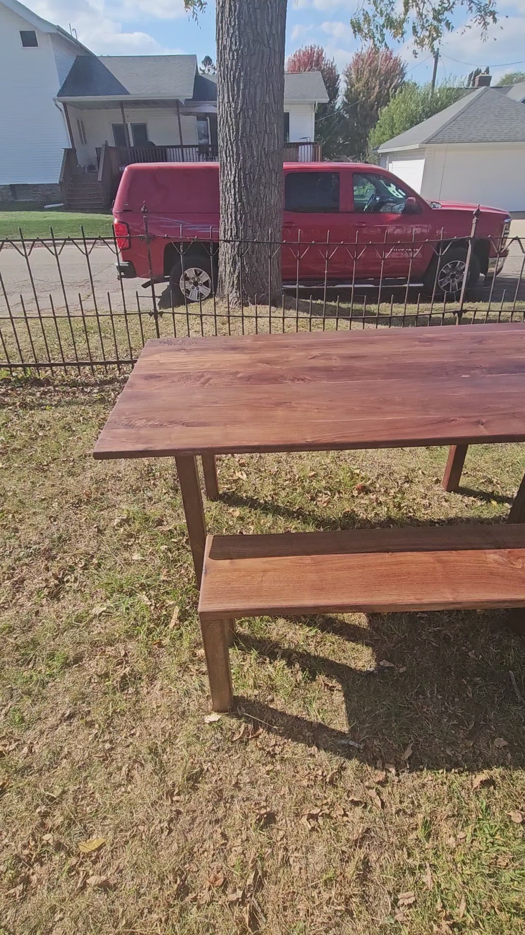 Farmhouse Table w/ bench